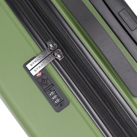 Stratic Bright+ 4 ruote Carrello M 66 cm con piega di espansione