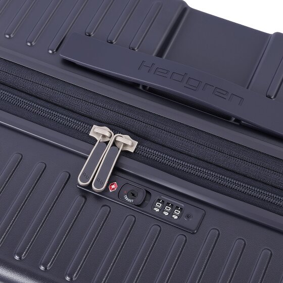 Hedgren Raku 4 ruote Carrello 65.5 cm con piega di espansione