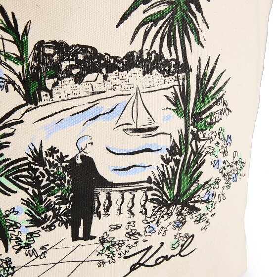 Karl Lagerfeld Borsa shopper reversibile Essential 45 cm