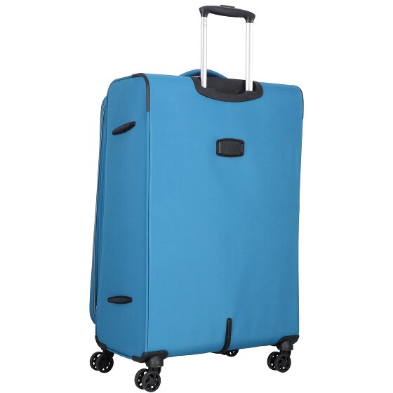 d&n Travel Line 9204 4 ruote Carrello L 76 cm con piega di espansione