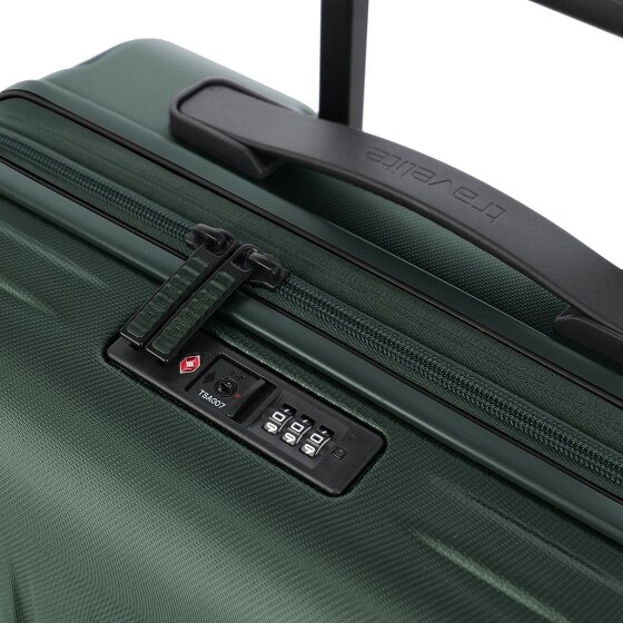 Travelite Dynamiic 4 ruote Set di valigie 3 pezzi con piega di espansione