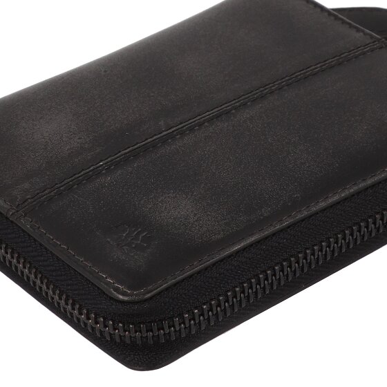 Greenburry Destressed Portafoglio Protezione RFID Pelle 13 cm