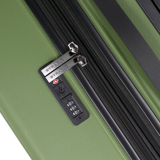 Stratic Bright+ 4 ruote Carrello L 76 cm con piega di espansione