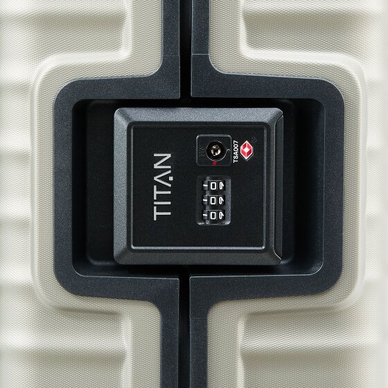 Titan Litron Frame 4 ruote Carrello della cabina 55 cm Scomparto per laptop