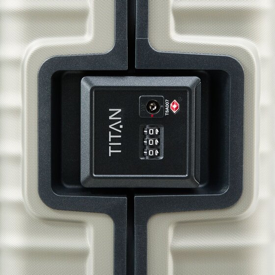 Titan Litron Frame 4 ruote Carrello della cabina 55 cm Scomparto per laptop