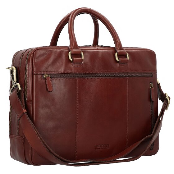 Leonhard Heyden Cartella Cambridge in pelle 40 cm