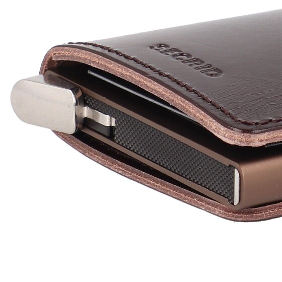 Secrid Miniwallet Custodia per carta di credito Protezione RFID Pelle 6.5 cm