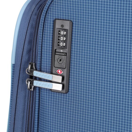 Travelite Corsiica 4 ruote Set di valigie 4 pezzi