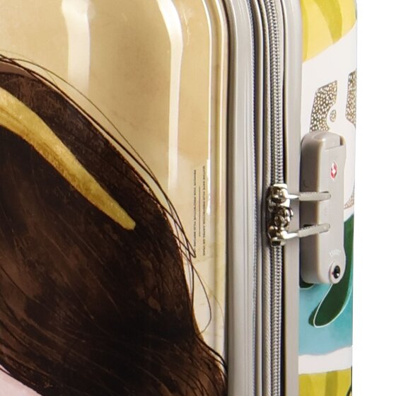 Anekke Muse 4 ruote Carrello della cabina 55 cm con piega di espansione