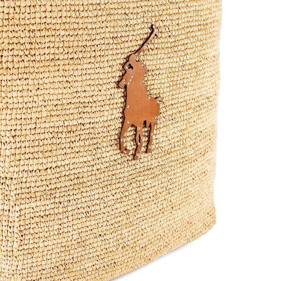 POLO RALPH LAUREN Raffia Borsa shopper 46 cm