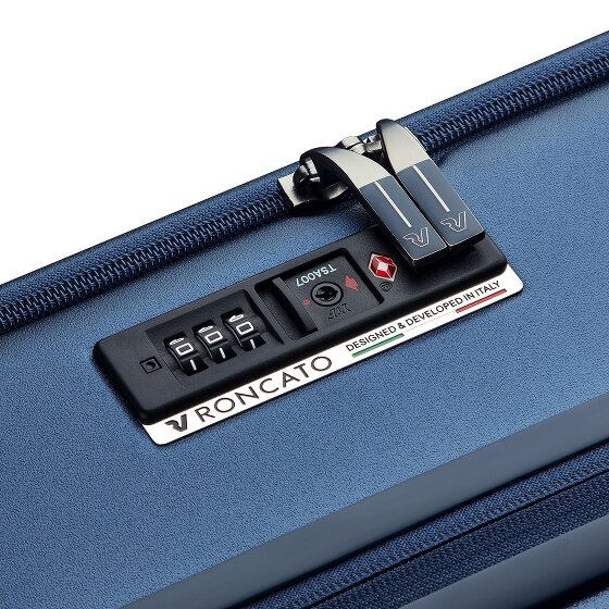 Roncato Florence 4 ruote Set di valigie 3 pezzi con piega di espansione