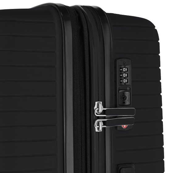 Travelite Orbita 4 ruote Set di valigie 3 pezzi con piega di espansione