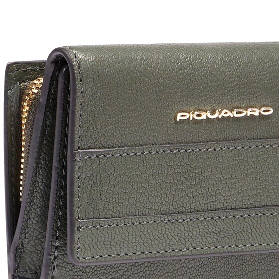 Piquadro Patricia Portafoglio Protezione RFID Pelle 9 cm