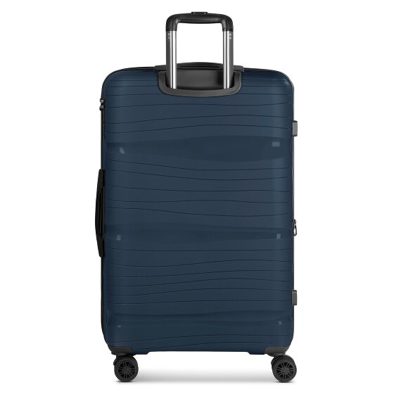d&n Travel Line 4300-Plus 4 ruote Carrello L 76 cm con piega di espansione