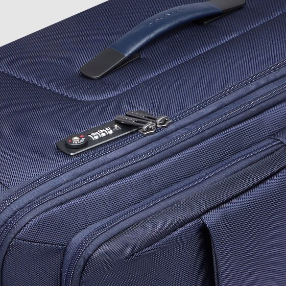 Piquadro Brief 4 ruote Carrello 68 cm con piega di espansione