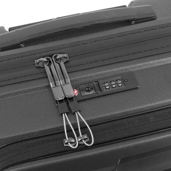 Travelite Air Base 4 ruote Carrello della cabina 55 cm Scomparto per laptop
