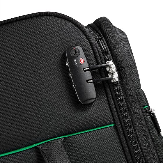 Delsey Paris x United Colors of Benetton Colour Block Set di valigie a 4 ruote 3 pezzi.