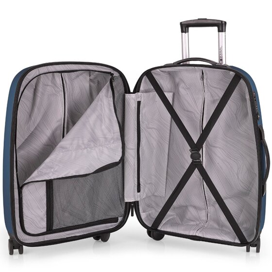Gabol Paradise XP 4 ruote Set di valigie 3 pezzi con piega di espansione