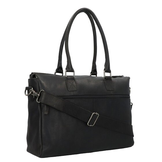 Burkely Antique Avery Borsa a tracolla in pelle 37 cm Scomparto per laptop