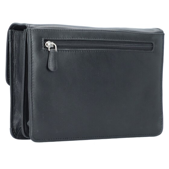 Esquire Borsa da polso in pelle Oxford 22 cm