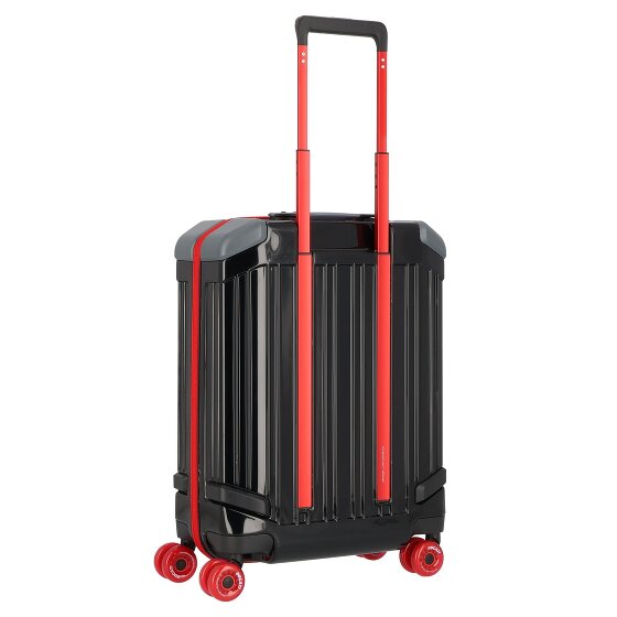 Piquadro Piquadro x Ducati 4 ruote Carrello della cabina 55 cm Piquadro Piquadro x Ducati 4 ruote Carrello della cabina 55 cm