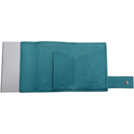 SecWal SecWal 1 Custodia per carte di credito Portafoglio RFID in pelle 9 cm SecWal SecWal 1 Custodia per carte di credito Portafoglio RFID in pelle 9 cm