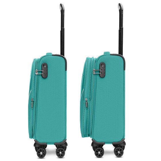 Stratic taska Trolley cabina a 4 ruote S 55 cm con piega a espansione