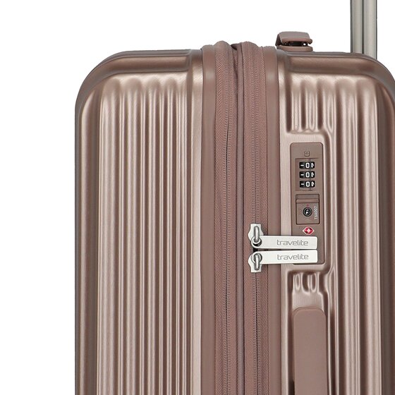 Travelite Paros 4 ruote Set di valigie 3 pezzi