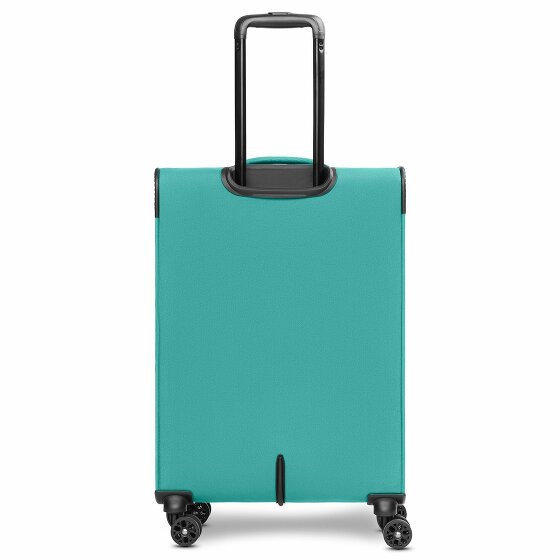 Stratic taska set di valigie a 4 ruote 3 pezzi con piega elastica