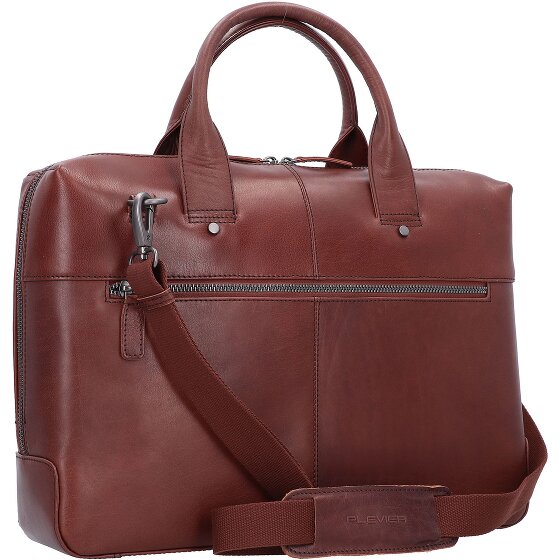 Plevier Rock Basalt Valigetta Pelle 41 cm Scomparto per laptop Plevier Rock Basalt Valigetta Pelle 41 cm Scomparto per laptop