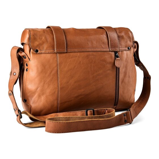 aunts & uncles Grandma's Luxury Club Cartella Messenger Vera Pelle 34 cm Vano porta PC