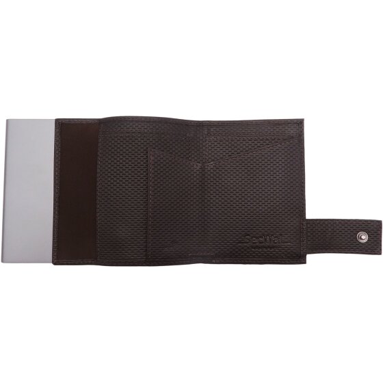 SecWal SecWal 1 portafoglio porta carte di credito RFID in pelle 9 cm