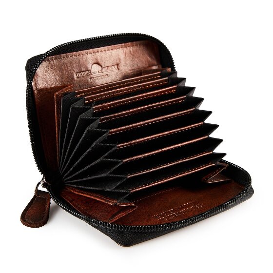 Greenburry Destressed Portafoglio Protezione RFID Pelle 10.5 cm