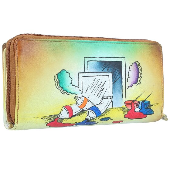 Greenland Nature Art+Craft Portafoglio RFID in pelle 20 cm