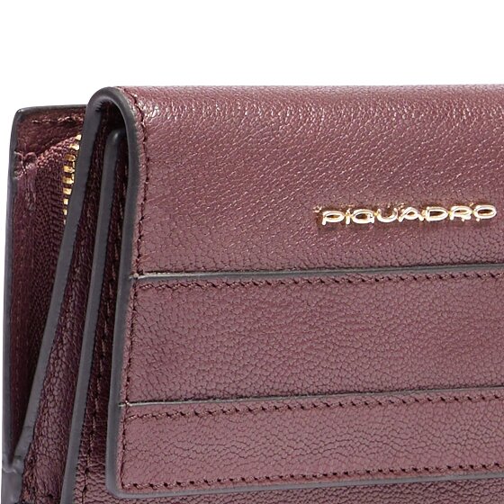 Piquadro Patricia Portafoglio Protezione RFID Pelle 9 cm