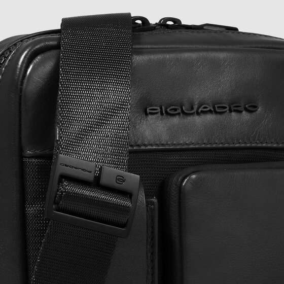Piquadro Liko Mini Borsa Borsa a tracolla Protezione RFID Vera Pelle 17 cm