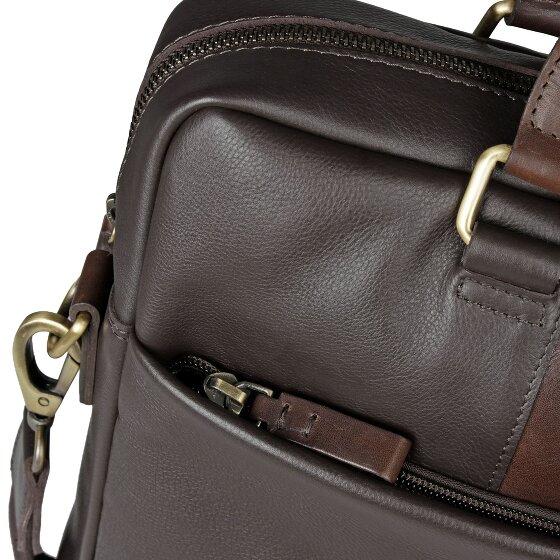 bugatti Ryan Valigetta Vera Pelle 39 cm Vano porta PC