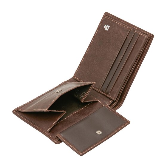 Castelijn & Beerens Portafoglio Canyon RFID in pelle 11 cm