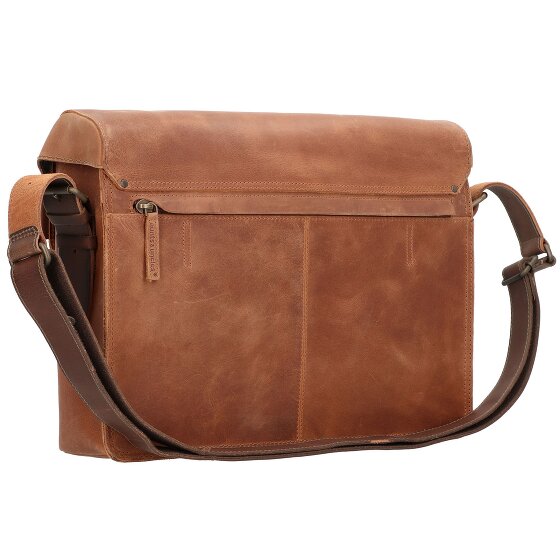 aunts & uncles Good Old Friends Bro Messenger in pelle 39 cm Scomparto per laptop aunts & uncles Good Old Friends Bro Messenger in pelle 39 cm Scomparto per laptop