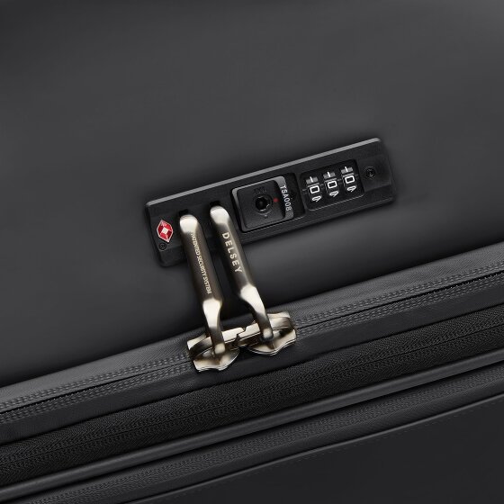 Delsey Paris Turenne Soft 4 ruote Carrello 83 cm con piega di espansione