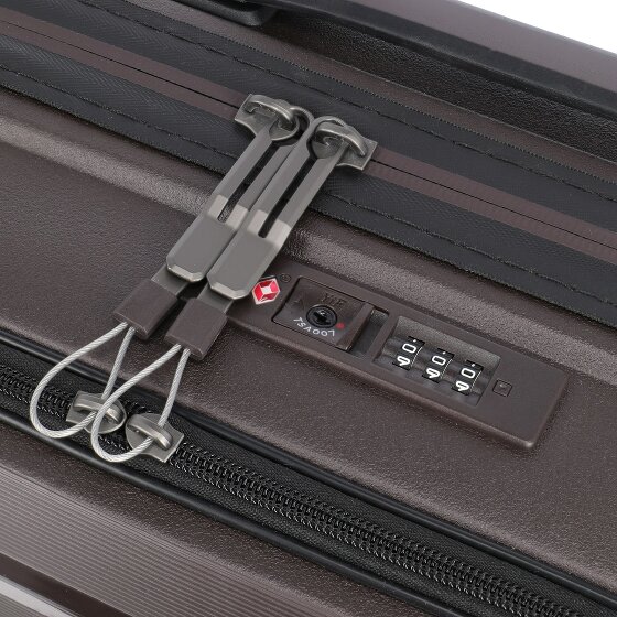 Travelite Air Base 4 ruote Carrello della cabina 55 cm Scomparto per laptop