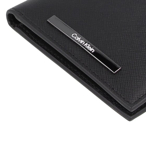 Calvin Klein Modern Bar Portafoglio Protezione RFID Pelle 11 cm