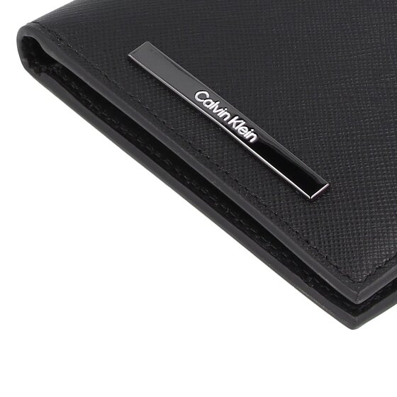 Calvin Klein Modern Bar Portafoglio Protezione RFID Pelle 11 cm