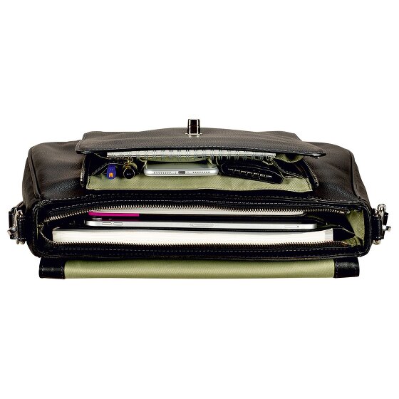 Leonhard Heyden Nizza Valigetta Pelle 39 cm Scomparto per laptop