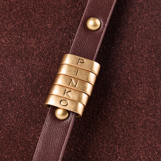 PINKO Love Soft Pochette Vera Pelle 20 cm