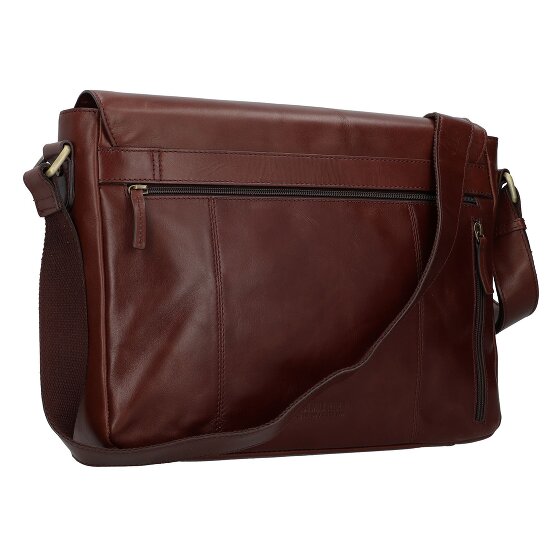 Leonhard Heyden Cambridge Messenger in pelle 38 cm Scomparto per laptop