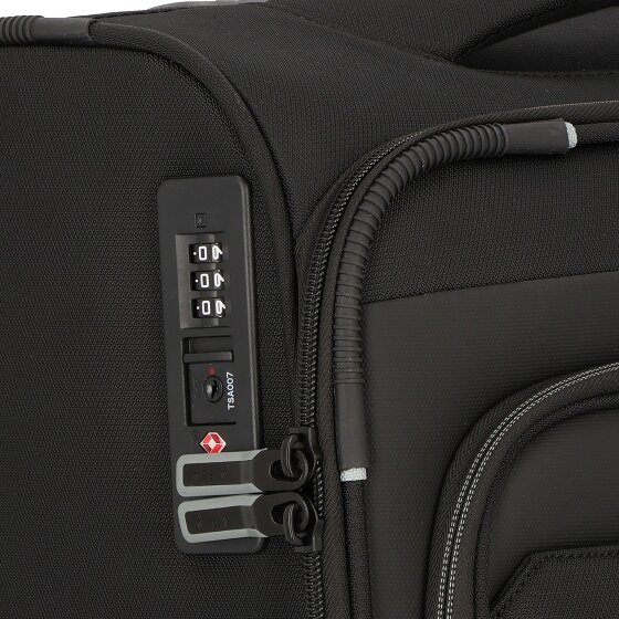 d&n Travel Line 9504 4 ruote Carrello della cabina S 55 cm