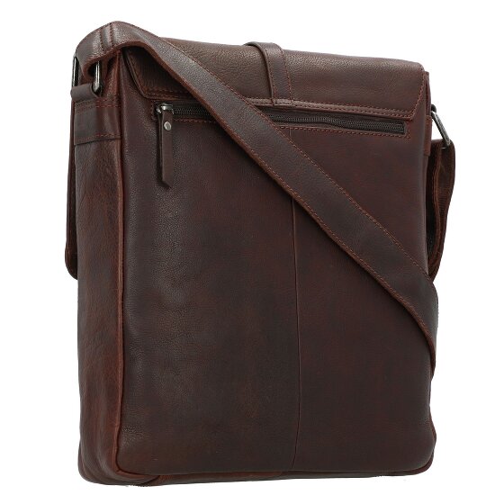 Burkely Messenger in pelle antica Avery 28 cm