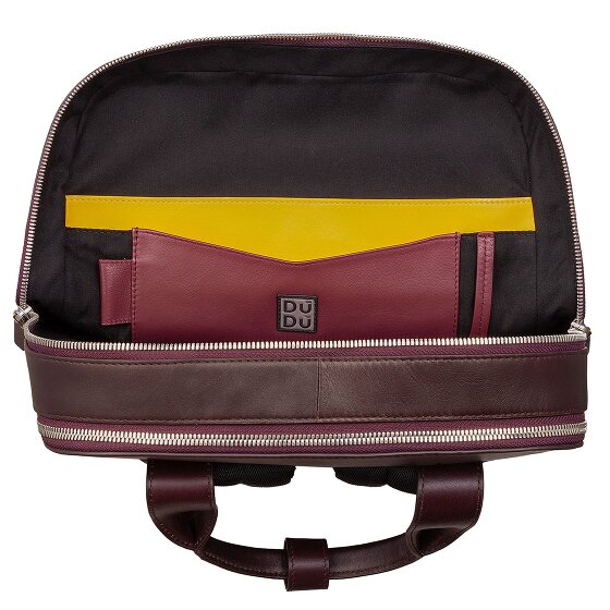 DuDu Zaino in pelle 40 cm Scomparto per computer portatile