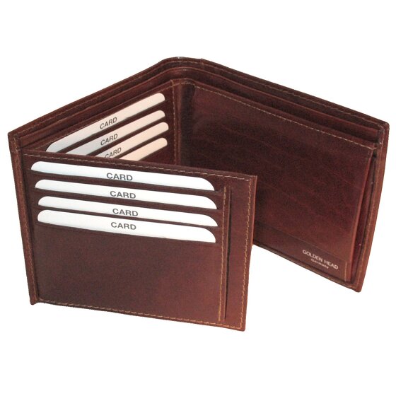 Golden Head Portafoglio Colorado RFID in pelle 12 cm